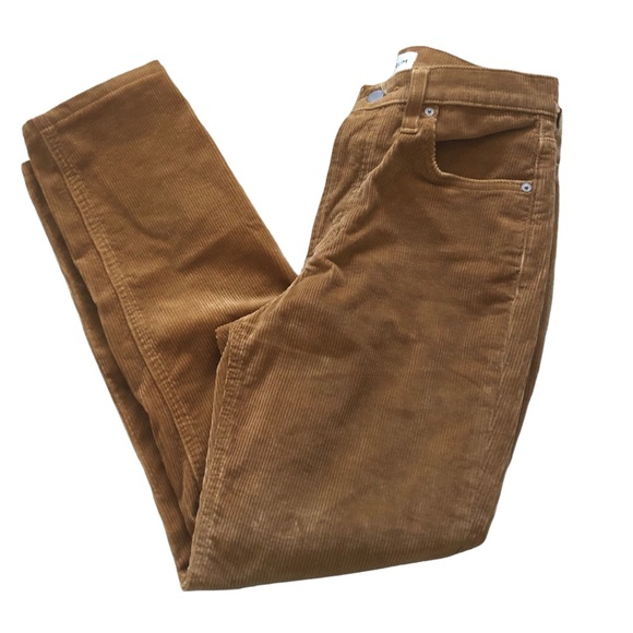 Aritzia Denim Forum Corduroy Yoko High rise Slim (size 25) - Picture 2 of 11